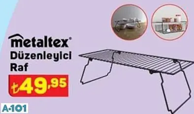 METALTEX DÜZENLEYİCİ RAF ÇEŞİTLERİ